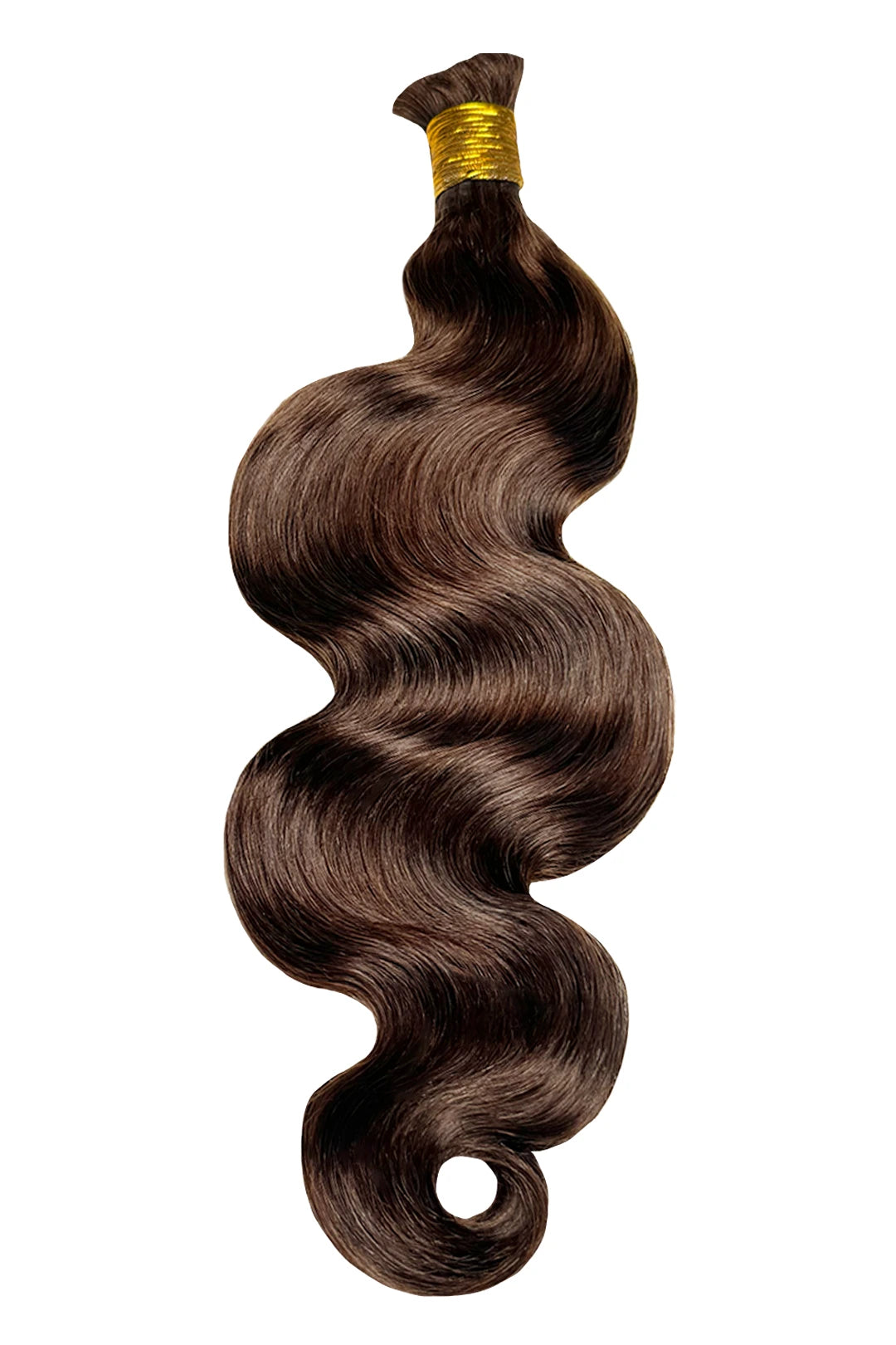 Dark Brown Body Wave Bulk Hair BU59